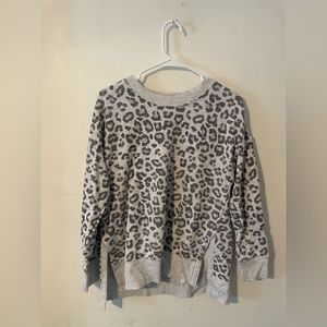 Leopard Print Sweatshirt
